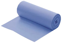 40-45 GALLON, 1.2 MIL, 40" X 46", LOW DENSITY, BLUE, 20 BAGS/ROLL, 5 ROLLS/CT MAIN